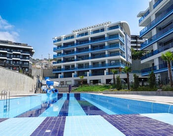 Lägenheter Med Havs- Och Stadsutsikt I Alanya Kargıcak 1