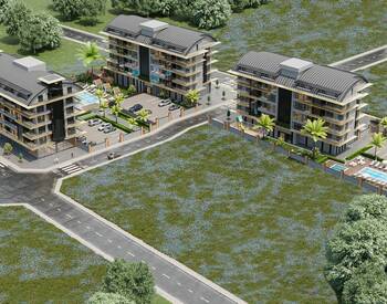 Flats in a Complex Close to the Beach in Alanya 2