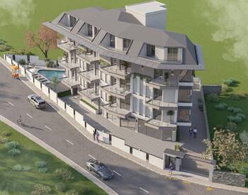 Real Estate with Sea & City Views in Central Alanya 2