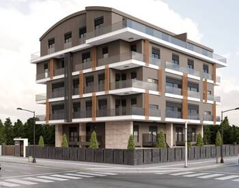Apartments with Balcony and Garden in Konyaalti 3