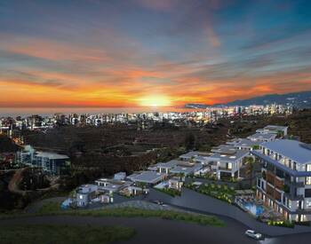 Дома с видом на море с бассейном на продажу в Алании 1