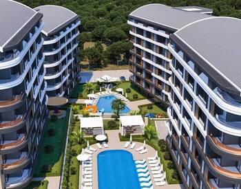 Alanya Çıplaklı'da Ayrıcalıklı Olanaklara Sahip Sitede Daireler 1