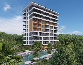 Sea-view Flats in a Complex in Alanya Tosmur 3