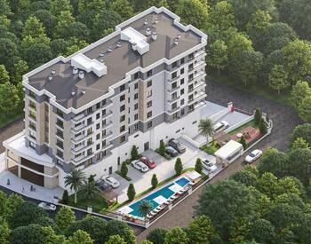 Lägenheter I En Anläggning Med Pool Och Parkering I Antalya 1