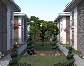 4-bedroom Houses with Pool and Garden in Dosemealti 2