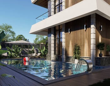 Freistehende Häuser Mit Privatpool In Meeresnähe In Konaklı Alanya 3