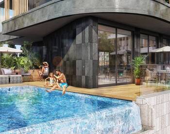 Alanya'da İki Bloklu Site İçinde Daireler 3