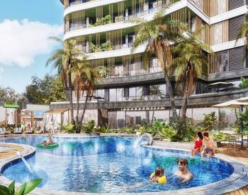 Wohnungen In Einem Zwei-block-komplex In Alanya Türkei 2