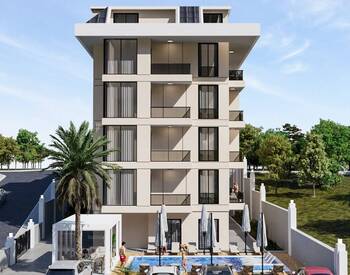 شقق مطلة على البحر والقلعة في مركز ألانيا 3