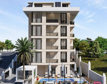 Sea-view Flats with Pool in Central Alanya 3