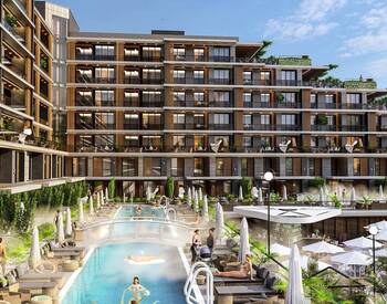 Elegant Flats in a Complex with a Pool in Antalya Altıntas 1