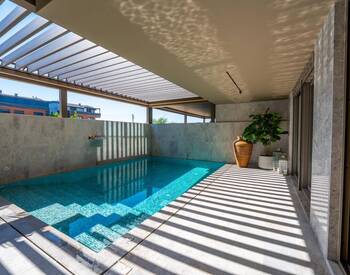 Отдельные дома с садами и бассейнами в Кунду Анталии 2