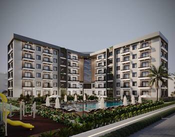 Antalya Havalimanı'na Yakın Havuzlu Daireler 2