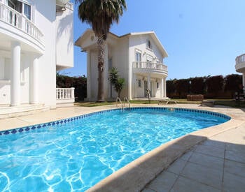 Furnished House in a Complex with a Pool in Belek Antalya 1