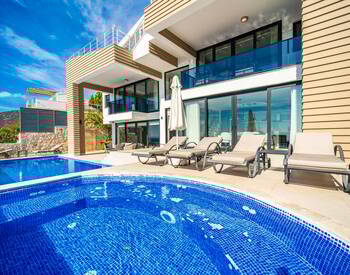 Villa Avec Piscine Privée, Jardin Et Vue Sur La Mer À Kalkan 2