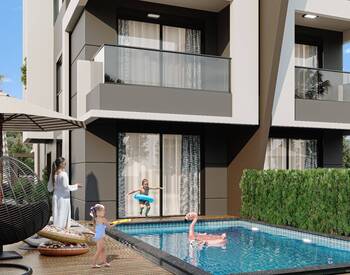 Antalya Muratpaşa'da Özel Havuzlu ve Bahçeli Şık Tasarımlı Villalar 2