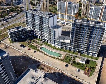 Квартиры в комплексе с богатым набором удобств в Кепез Анталия 3
