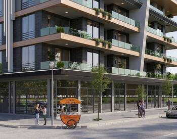 Alanya Oba’da Plaja Yakın Sitede Deniz ve Şehir Manzaralı Daireler 3