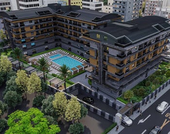 Appartements À Vendre Avec Piscine Et Sécurité À Antalya Konyaaltı 1
