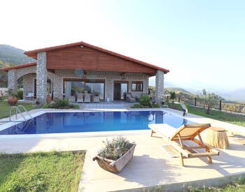 House with Pool Intertwined with Nature in Antalya Adrasan 1
