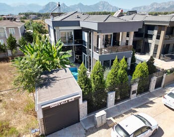 Элегантный дом с собственным бассейном в районе Ешильбайыр Анталия 2