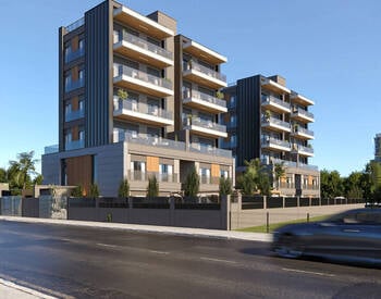 Flats in a Complex with Pool Near Airport in Antalya 2