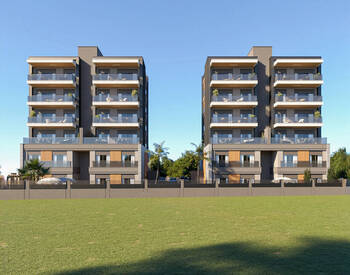 Flats in a Complex with Pool Near Airport in Antalya 3