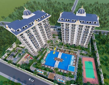 Pool-view Flat in a Complex with Rich Amenities in Alanya Avsallar 2