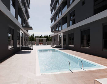 Apartments Near the Sea and Amenities in Antalya Muratpasa 1