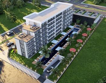 آپارتمان‌های شیک با استخری به اندازه استخر المپیک در آنتالیا آلتینتاش 2