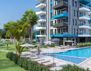 Elegante Wohnungen 1,9 Km Vom Meer Entfernt In Alanya 1