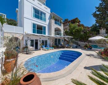 Modernt 4-sovrums Hus Med Panoramisk Havsutsikt I Kalkan, Antalya 1