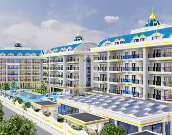 Lägenheter Med Havsutsikt I Ett Komplex Med Bekvämligheter I Alanya 2