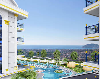 Apartments in a Complex with Resort-style Amenities in Alanya Oba 3