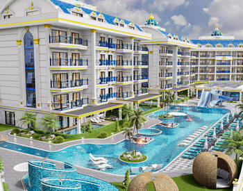 Lägenheter Med Havsutsikt I Ett Komplex Med Bekvämligheter I Alanya 1