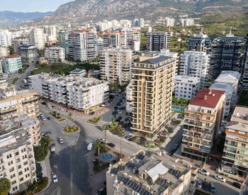 Lägenheter I Ett Komplex 500 M Från Havet I Alanya Mahmutlar 3