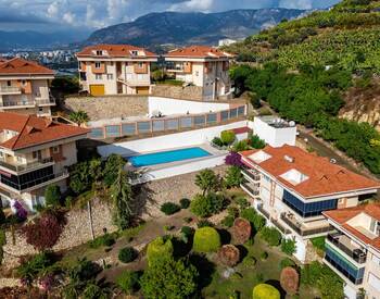 Дуплексная квартира с видом на море, окруженная природой в Алании 3