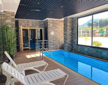 Меблированная квартира в комплексе в 1,5 км от моря в Алании 3