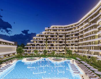 Real Estate in a Project with Pools in Altıntaş Antalya 1