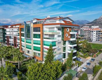 Möblerad Duplexfastighet Med 2 Sovrum Vid Havet I Alanya 3