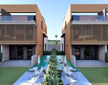 Huizen Met 4 Verdiepingen En Privézwembad In Antalya Aksu 2