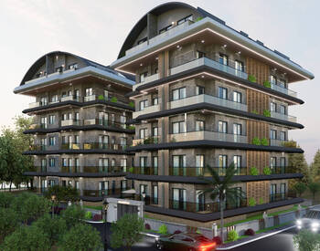 Elegant Flats in a Complex with Pool and Sauna in Alanya 2