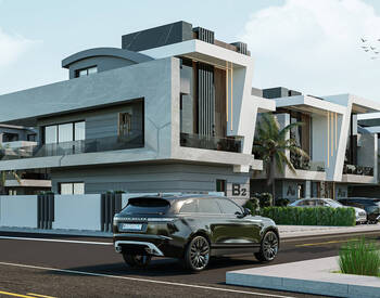 4-bedroom Triplex House with Pool and Garden in Belek 2