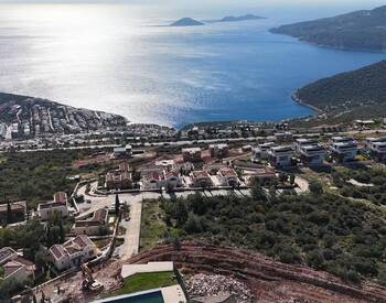 Дома на строящемся объекте с видом на море в Калкане, Анталья 2