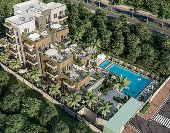 Antalya'da Havalimanına Yakın Sitede Satılık Şık Daireler 2