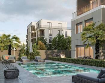 1 and 2-bed Apartments in a Complex with Pool in Antalya Kepez 2