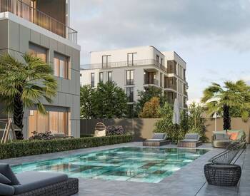 1 and 2-bed Apartments in a Complex with Pool in Antalya Kepez 1