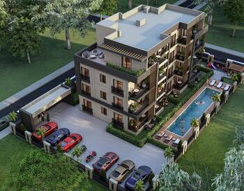 Flats in a Complex Near the Airport in Antalya Altıntaş 2