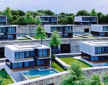 منزل مستقل مع مسبح وموقف سيارات في ألانيا تركيا 1