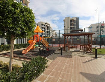 Квартира с 2 спальнями и бассейном в Алтынташе, Анталия 3